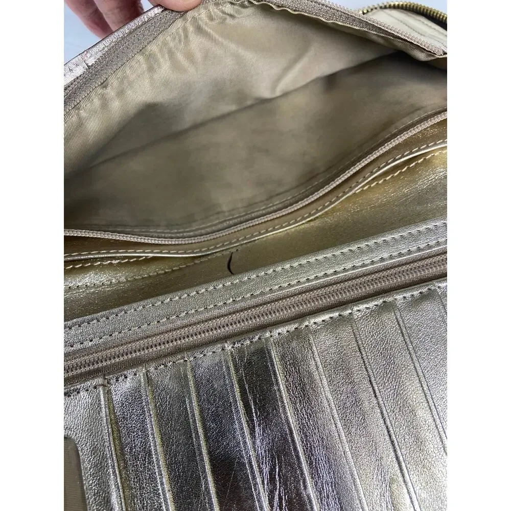 Brahmin Skyler Zip Around Clutch Wristlet Wallet With Slide Out Wristlet Strap